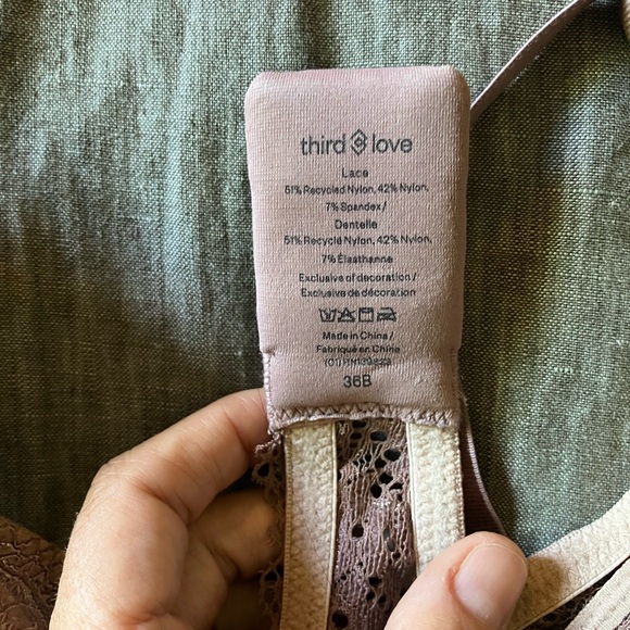 VGUC Thirdlove plunge bra- twilight (discontinued color) - Picture 10 of 14